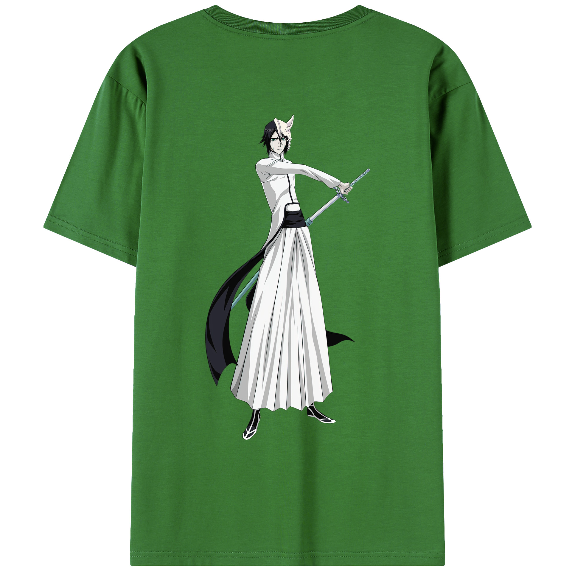 （画像用） ブリーチ ウルキオラ·シファー BLEACH Ulquiorra cifer レディース半袖Tシャツ(バックプリント)